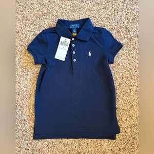 Polo by Ralph Lauren Kids Dark Blue Polo Shirt